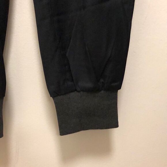James Jeans Silky Black Track Pants, Size 29 - Picture 3 of 8